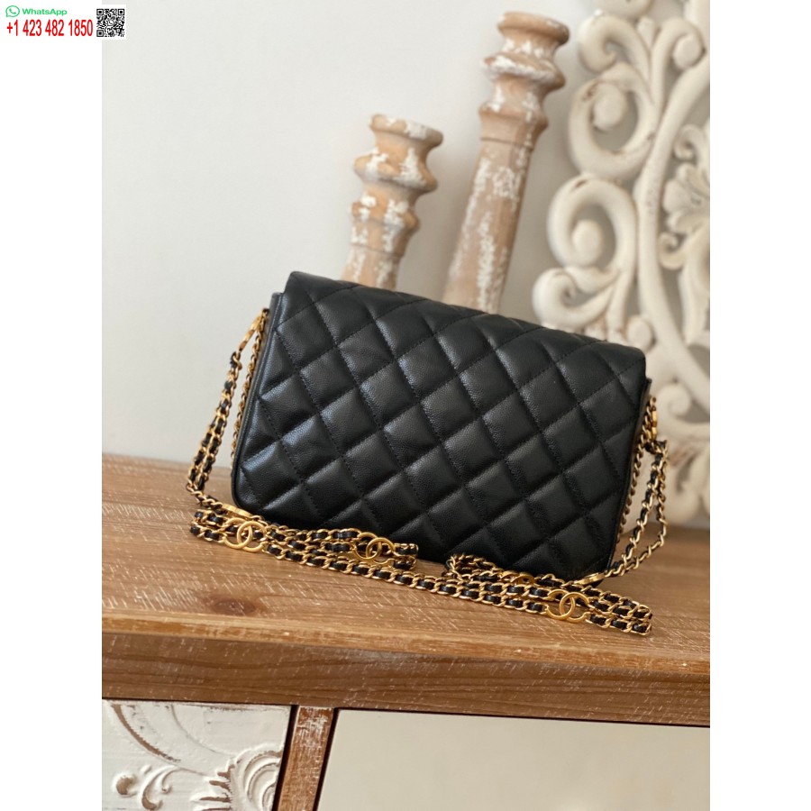 Replica Chanel A Buon Mercato 1 Migliore As3777 Nero