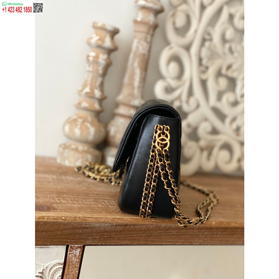 Replica Chanel A Buon Mercato 1 Migliore As3777 Nero