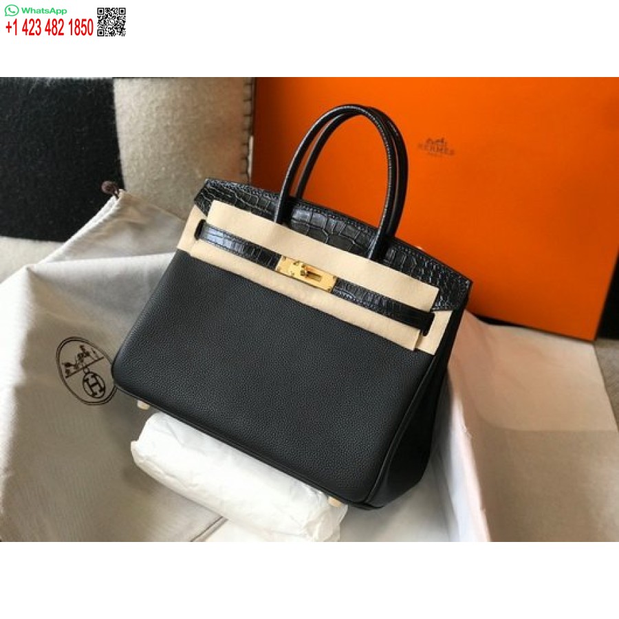 реплика на чанти Hermes Birkin дизайнерска чанта Hermes Tote кожа Togo 28325