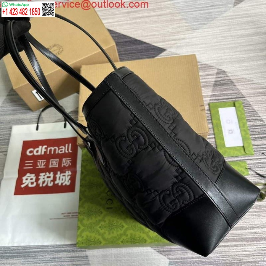 Replika Gucci 631685 Ophidia Gg Střední Taška černá