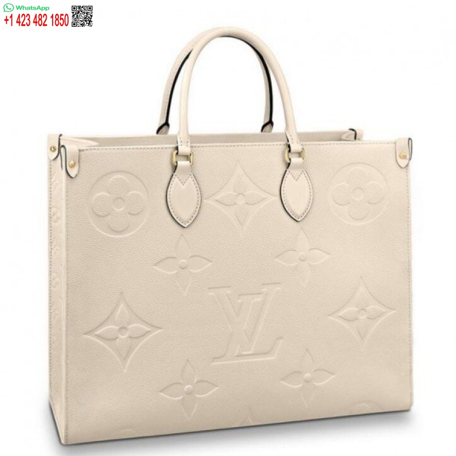 реплика Louis Vuitton Onthego Gm чанта монограм Empreinte Giant M45081 Blv491