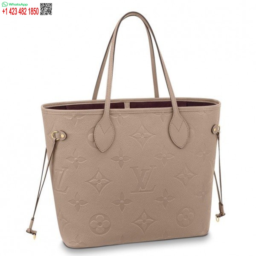 реплика Louis Vuitton Neverfull Mm чанта монограм Empreinte M45686 Blv519
