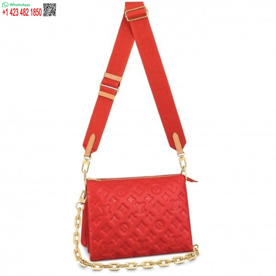 реплика Louis Vuitton Coussin Pm чанта монограм агнешка кожа M57792 Blv722