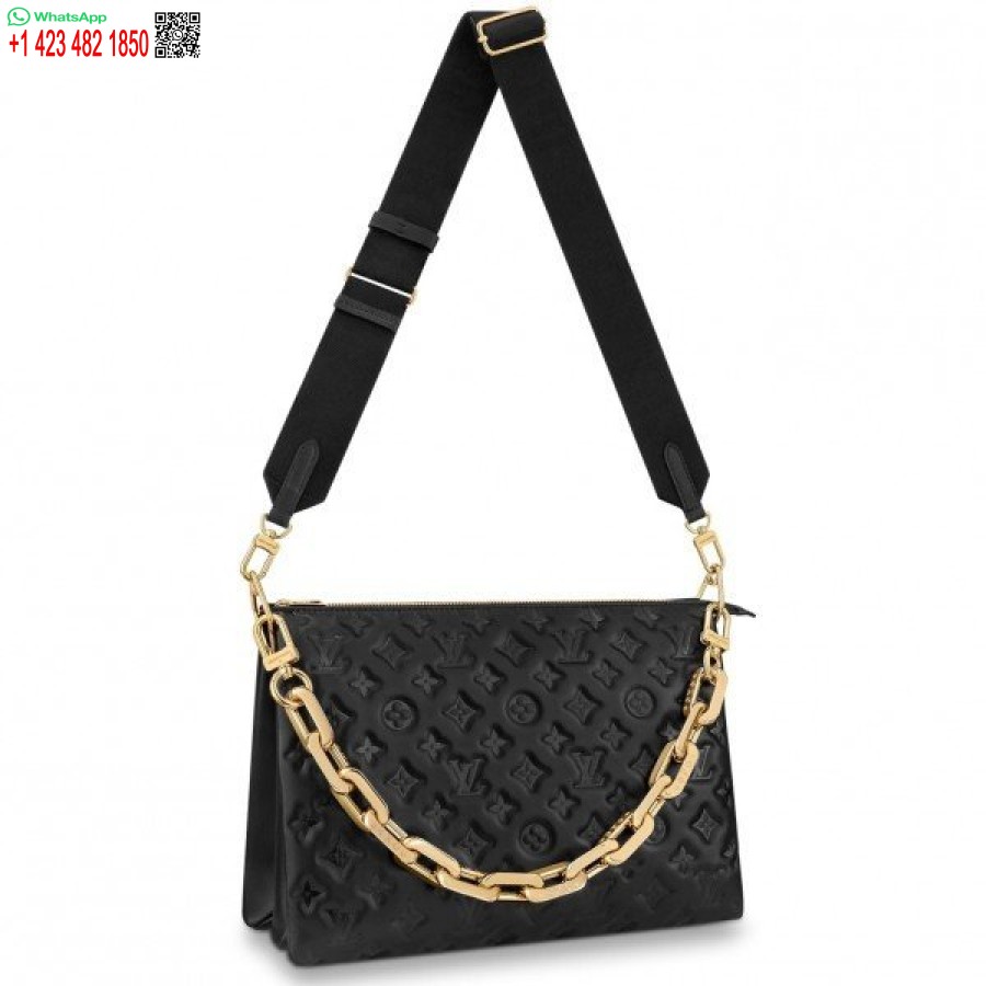 реплика Louis Vuitton Coussin Mm чанта монограм агнешка кожа M57783 Blv731