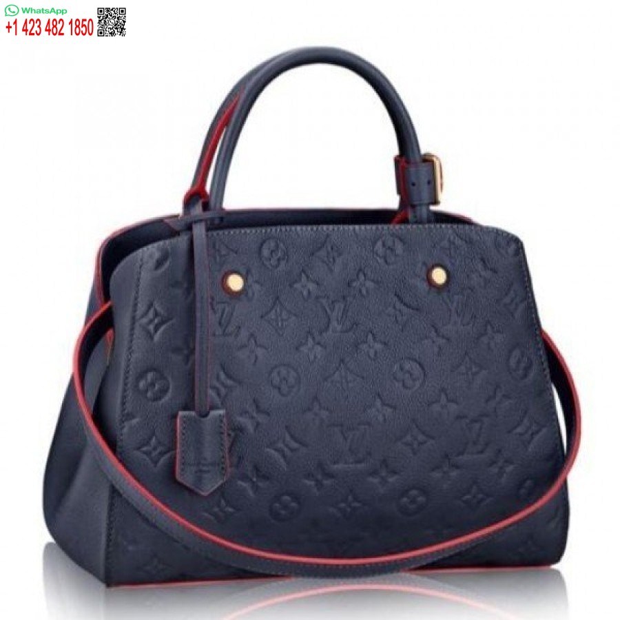 Replica Louis Vuitton Montaigne Borsa Mm Monogramma Empreinte M42746 Blv556