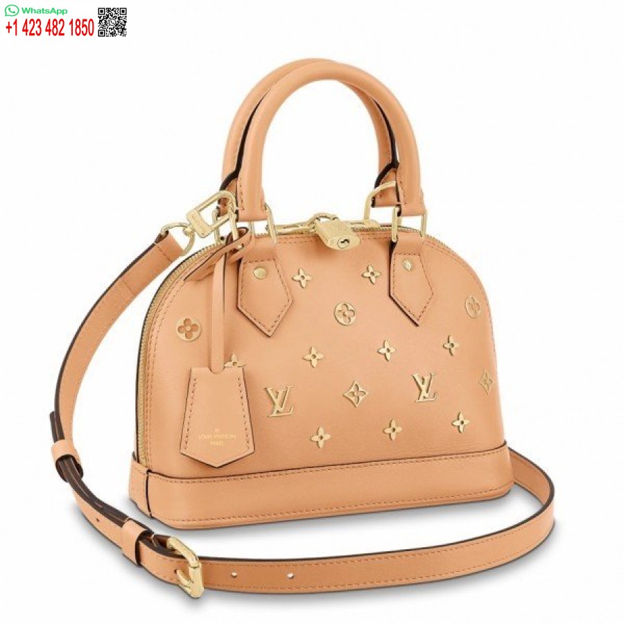 Replica Borsa Louis Vuitton Alma Bb Con Motivo Monogramma Metallico M58638 Blv733