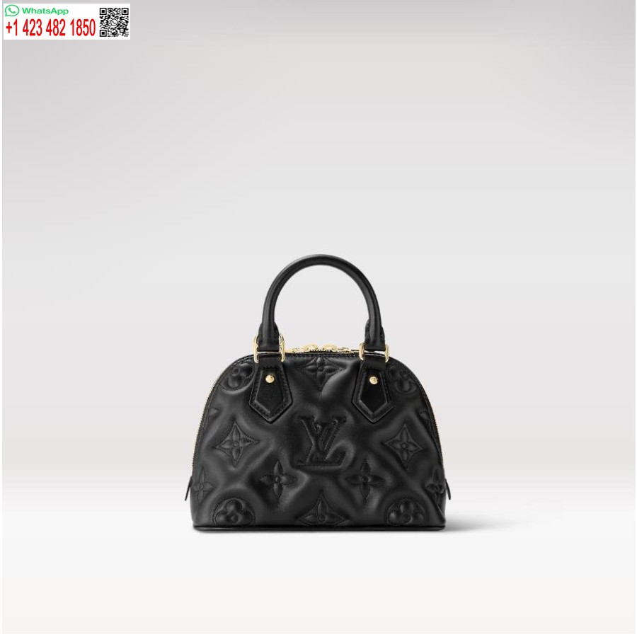 Replica Borsa Louis Vuitton Alma Bb Nera Lv M59793