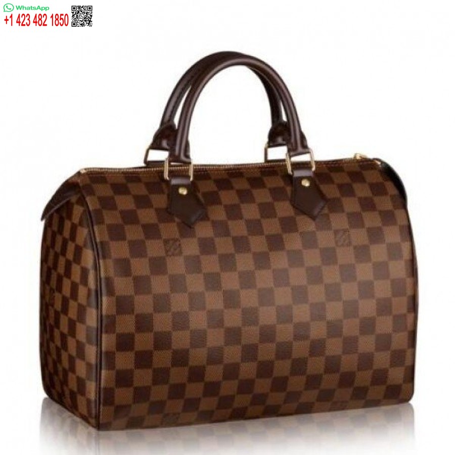 Replica Borsa Louis Vuitton Speedy 30 Damier Ebene N41364 Blv112