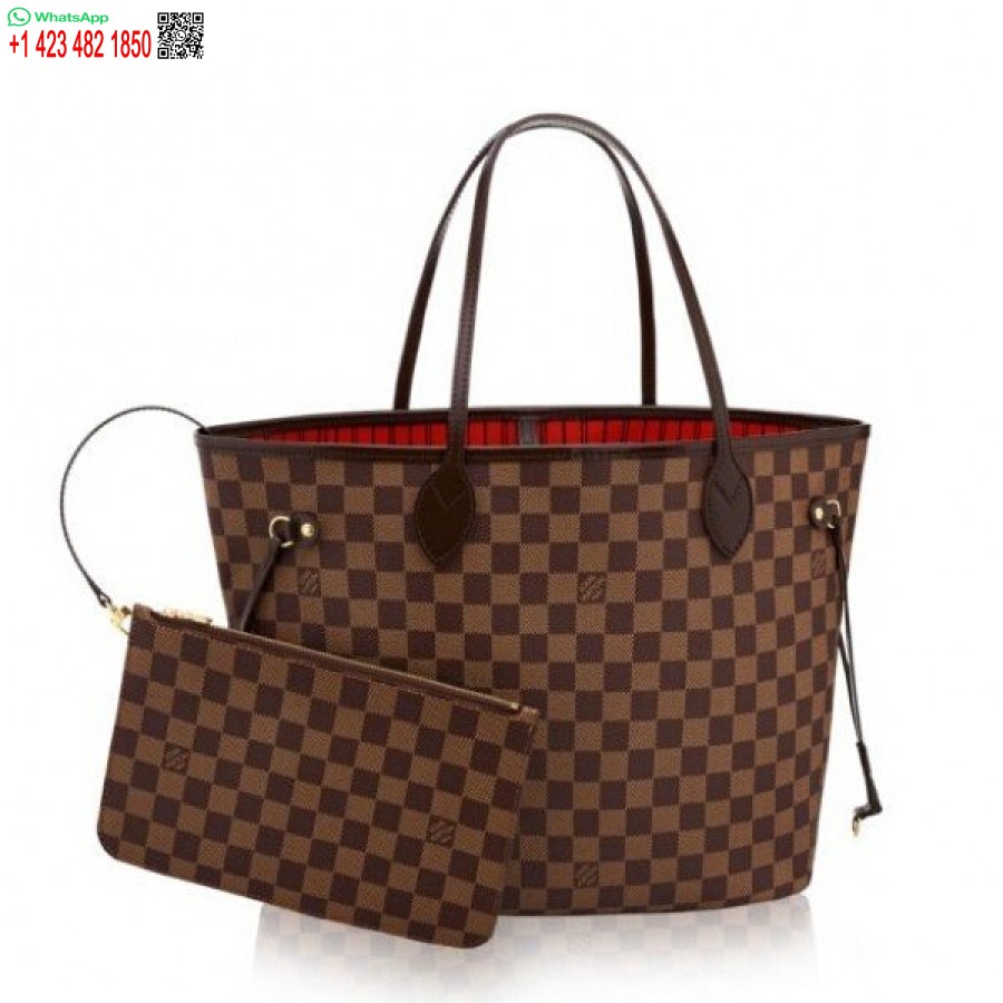 Replica Louis Vuitton Borsa Neverfull Mm Damier Ebene N41358 Blv113