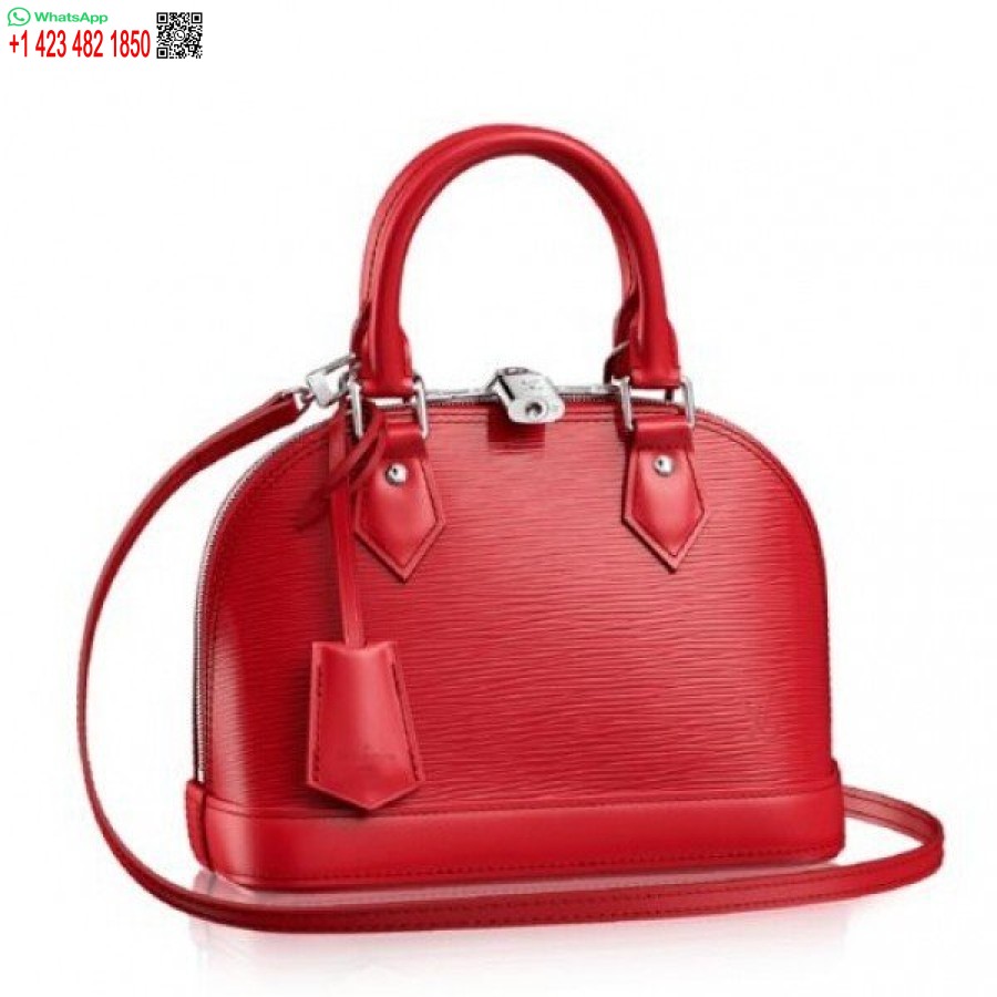 реплика Louis Vuitton Alma Bb чанта от червена епи кожа M40850 Blv182