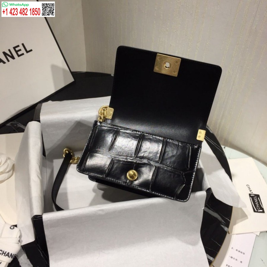 Replika Chanel Kisfiú Chanel Uk 1:1 Tükör Kézitáska A67085 Arany