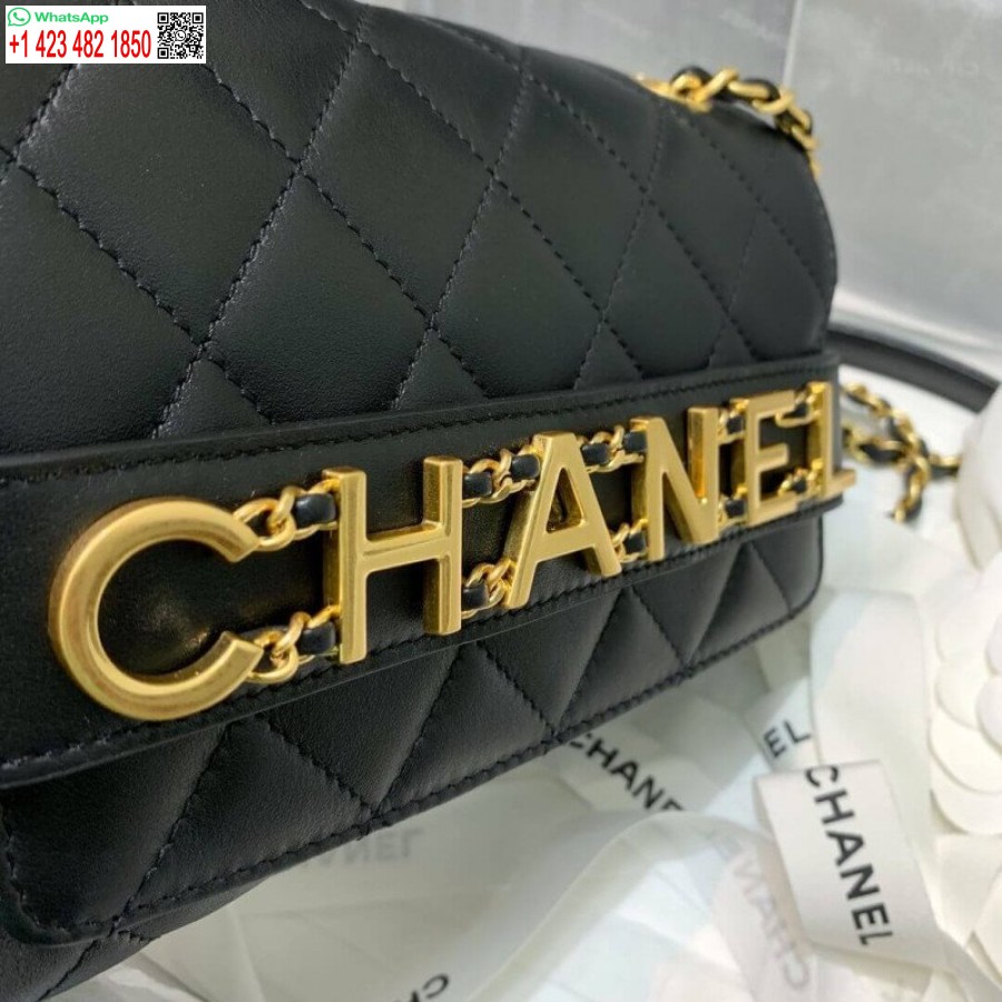 Replica Chanel Edessä Luksuslogo Pieni Läppä Korkealaatuinen Laukku As1490