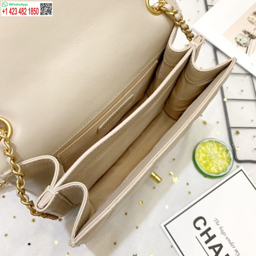 Replica Chanel In Pelle Di Vitello Repliche Borsa Di Lusso Con Patta Singola As8869