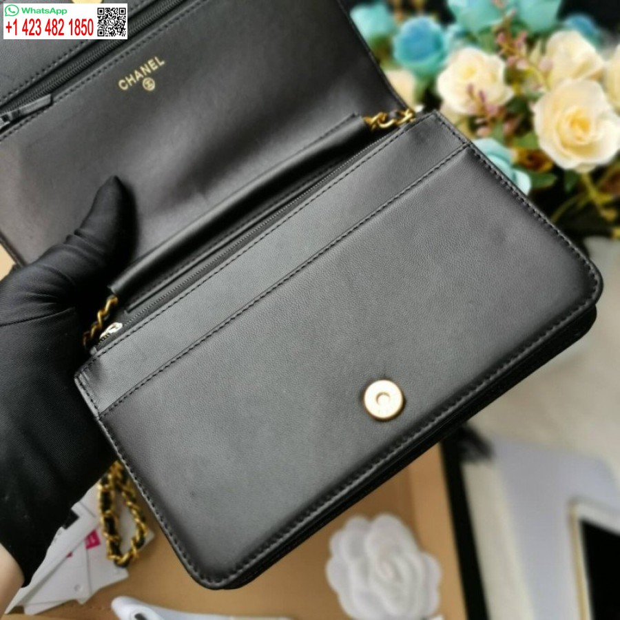 Replica Chanel Migliore Pelle Di Agnello Borsa A Catena Leboy Woc Economica 80287