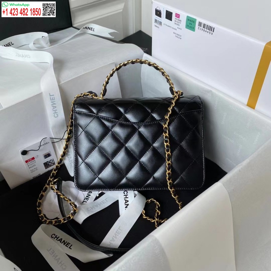 Replica Chanel 1:1 Peililäppäinen Minilaukku Paras Yläkahvalla As3886