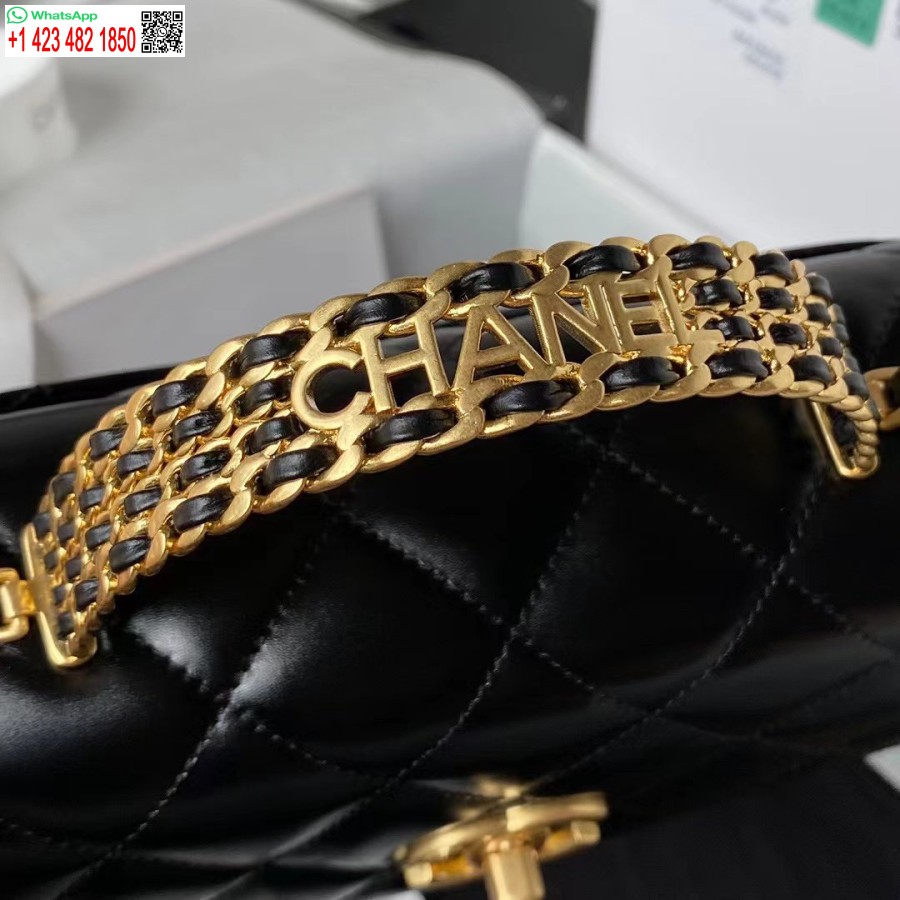 Replica Chanel 1:1 Peililäppäinen Minilaukku Paras Yläkahvalla As3886