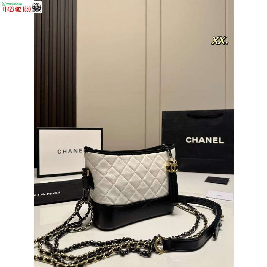 реплика на Chanel Chanel-s Copy Gabrielle малка висококачествена чанта Hobo A91810