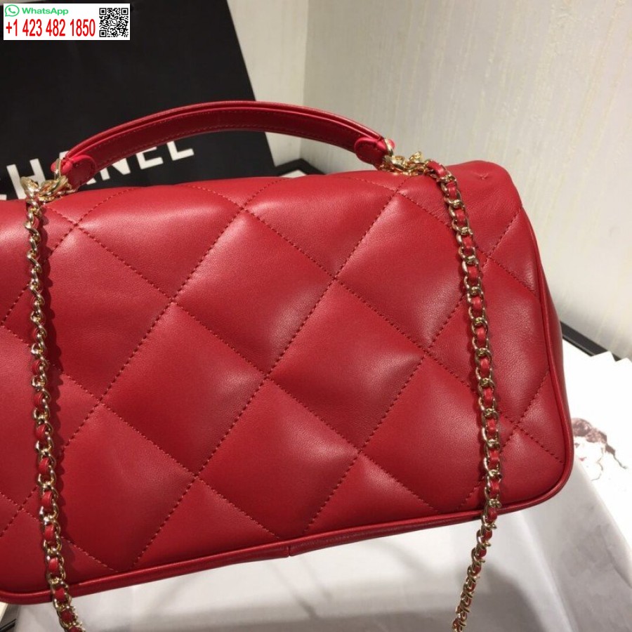 Knockoff Replica En-gros Chanel Geanta Mare Cu Clapa Cu Maner As1115