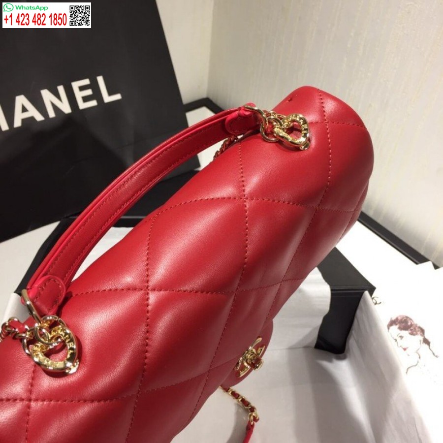 Knockoff Replica En-gros Chanel Geanta Mare Cu Clapa Cu Maner As1115