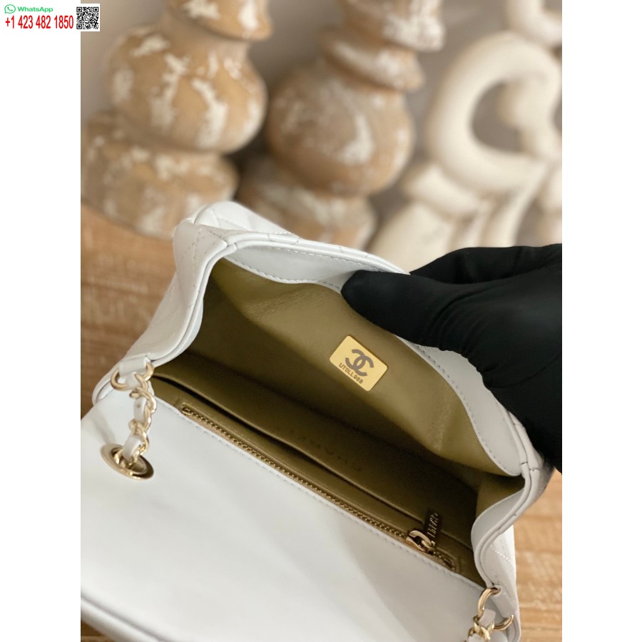 Replica Imitazione Chanel Cf 7 Star Mini 1786 Bianco