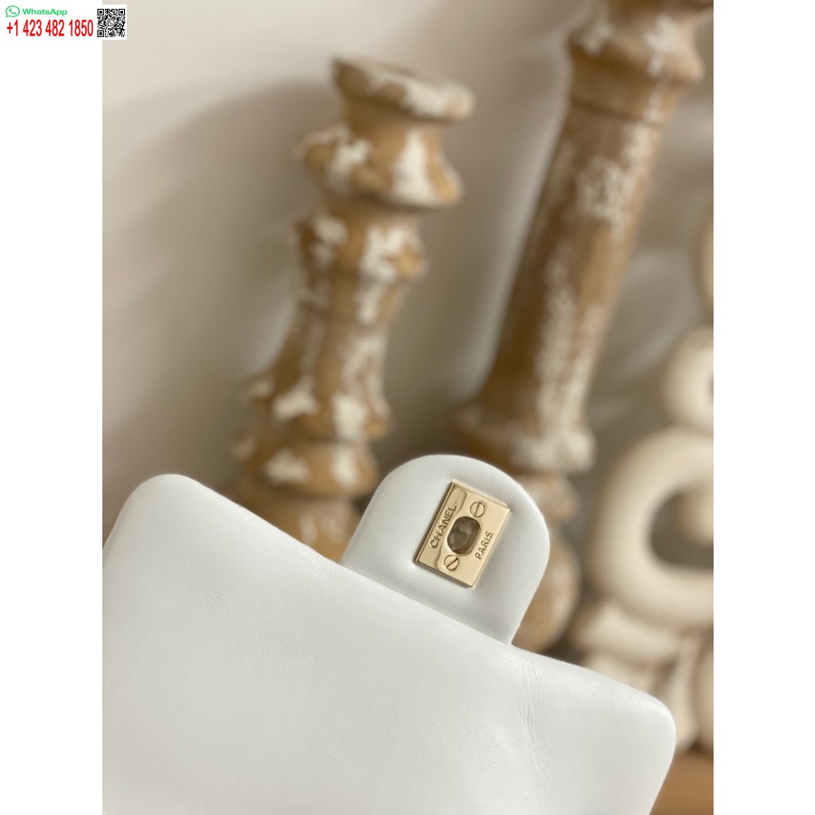 Replica Imitazione Chanel Cf 7 Star Mini 1786 Bianco
