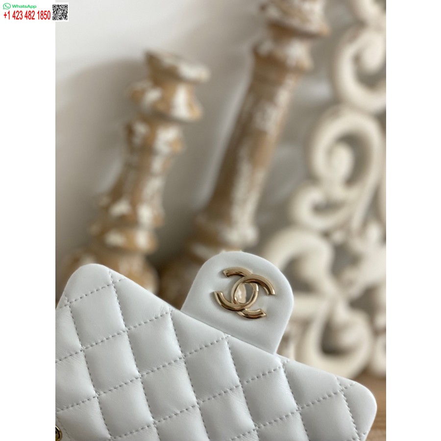 Replica Imitazione Chanel Cf 7 Star Mini 1786 Bianco
