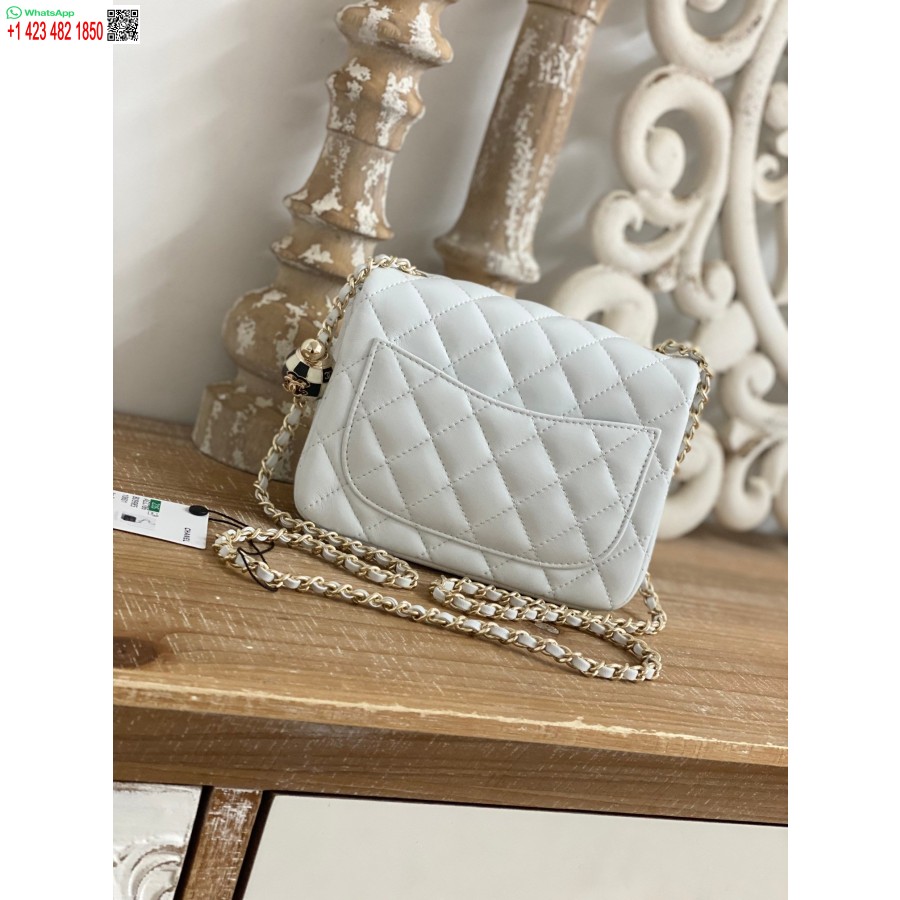 Replica Imitazione Chanel Cf 7 Star Mini 1786 Bianco