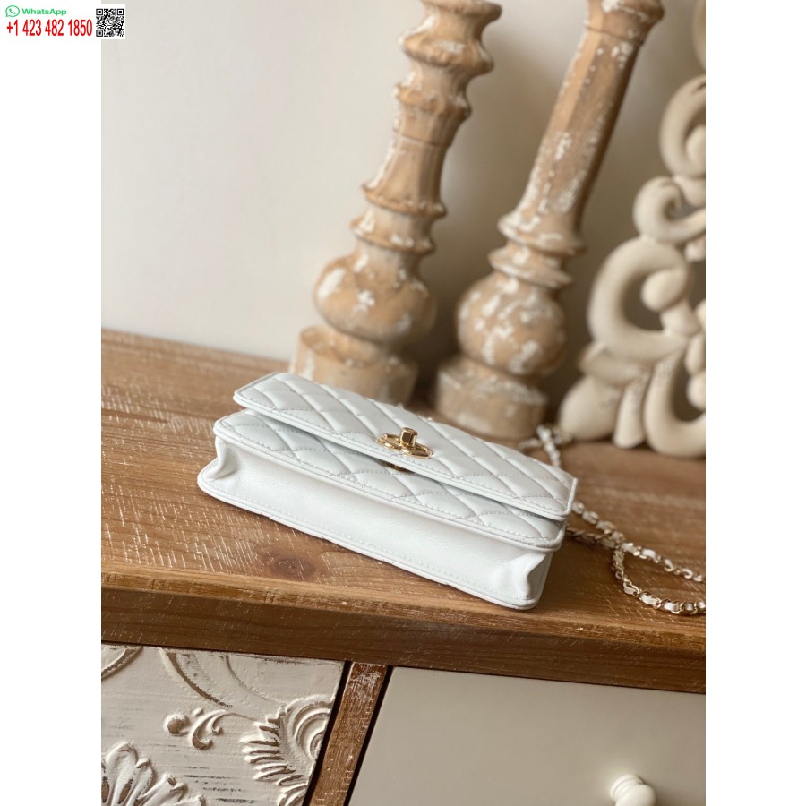 محفظة شانيل طبق الأصل عالية الجودة الأفضل على السلسلة البيضاء AP1450