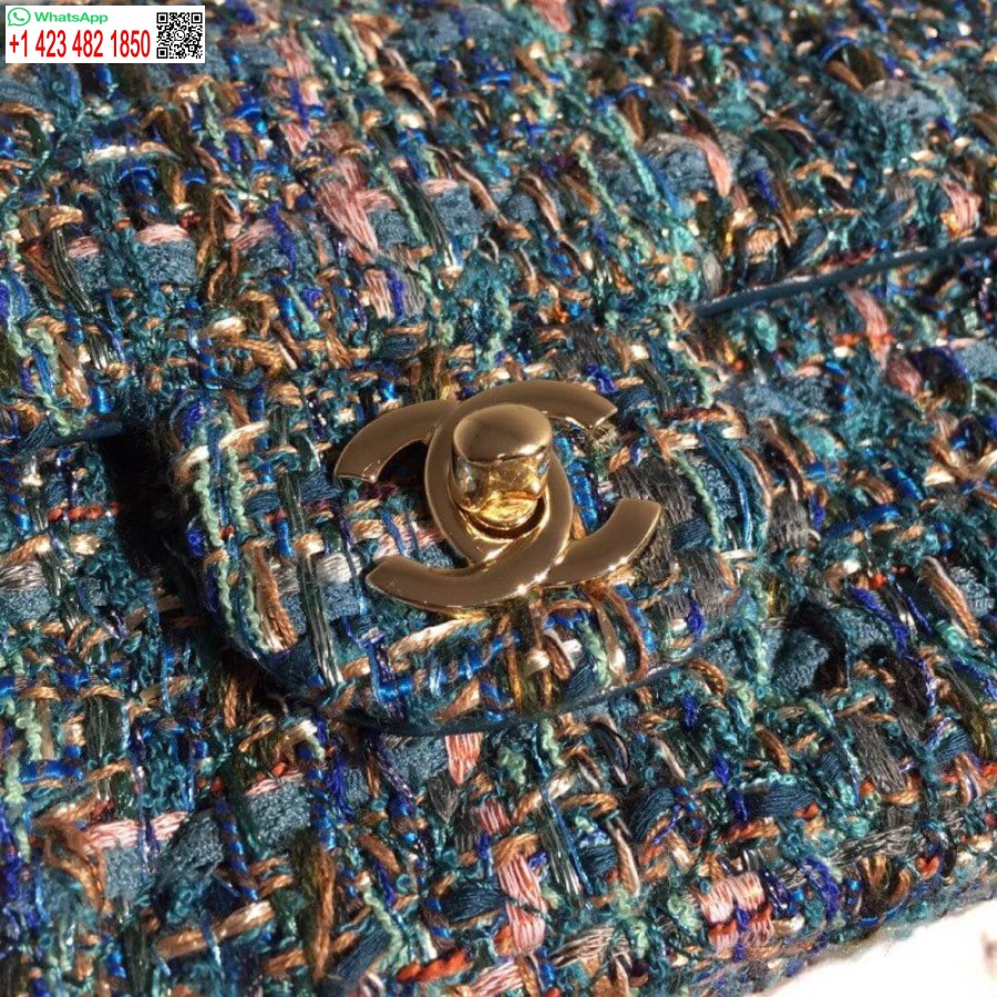 Replică Geanta Chanel Tweed Mini Flap Uk Engros A69900