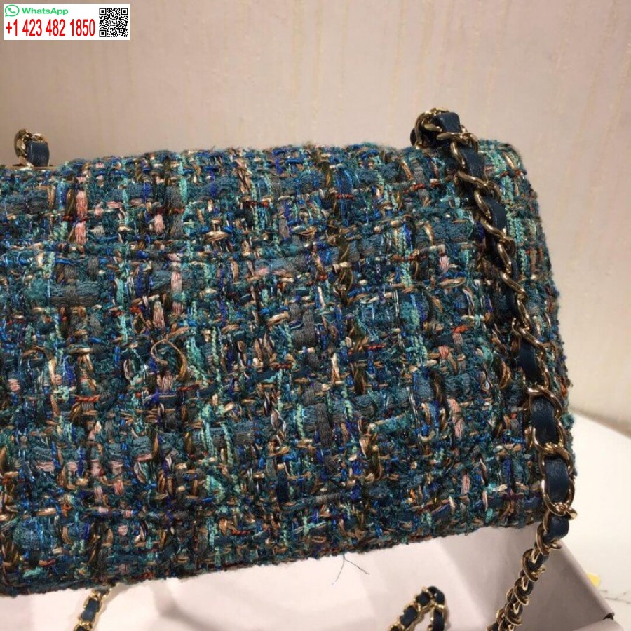 Replică Geanta Chanel Tweed Mini Flap Uk Engros A69900