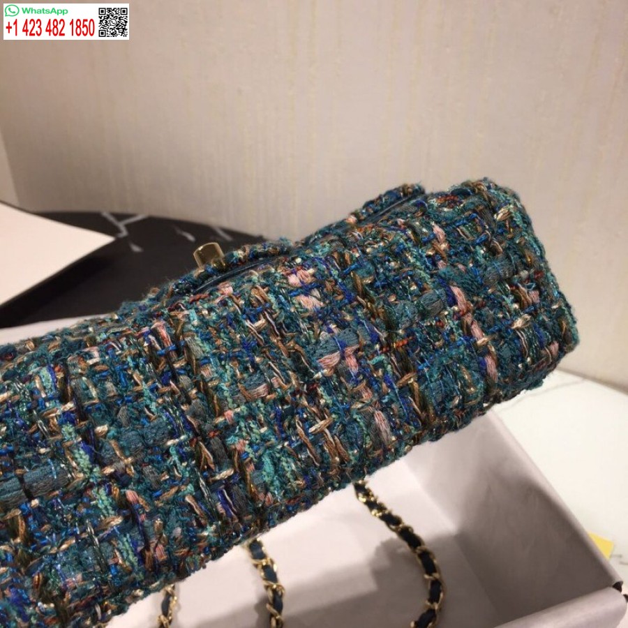 Replică Geanta Chanel Tweed Mini Flap Uk Engros A69900