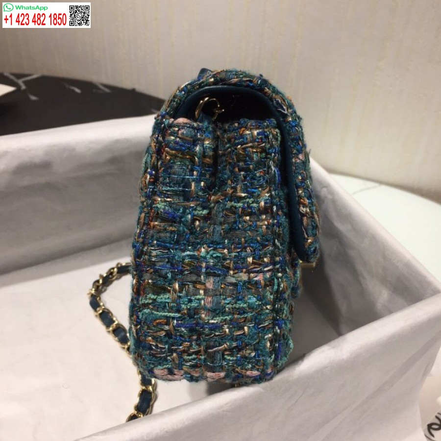 Replică Geanta Chanel Tweed Mini Flap Uk Engros A69900