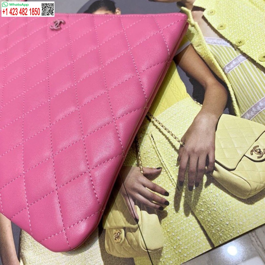 Replika Chanel Designer Clutchveske Av Topp Kvalitet 86089