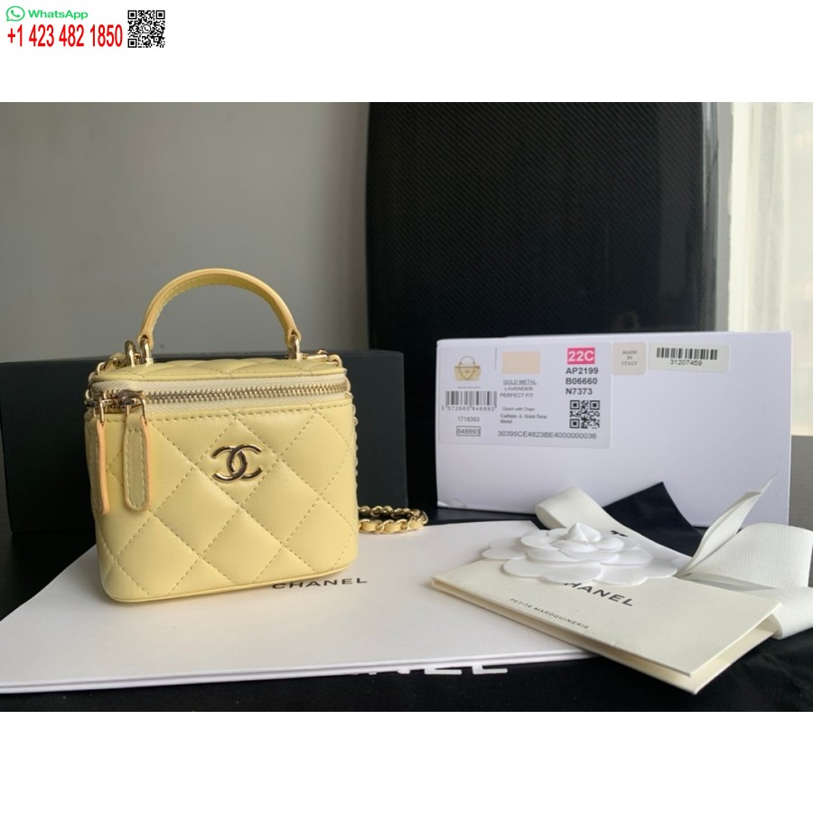 طبق الأصل شانيل أعلى جودة 22 نسخة صفراء AP2198
