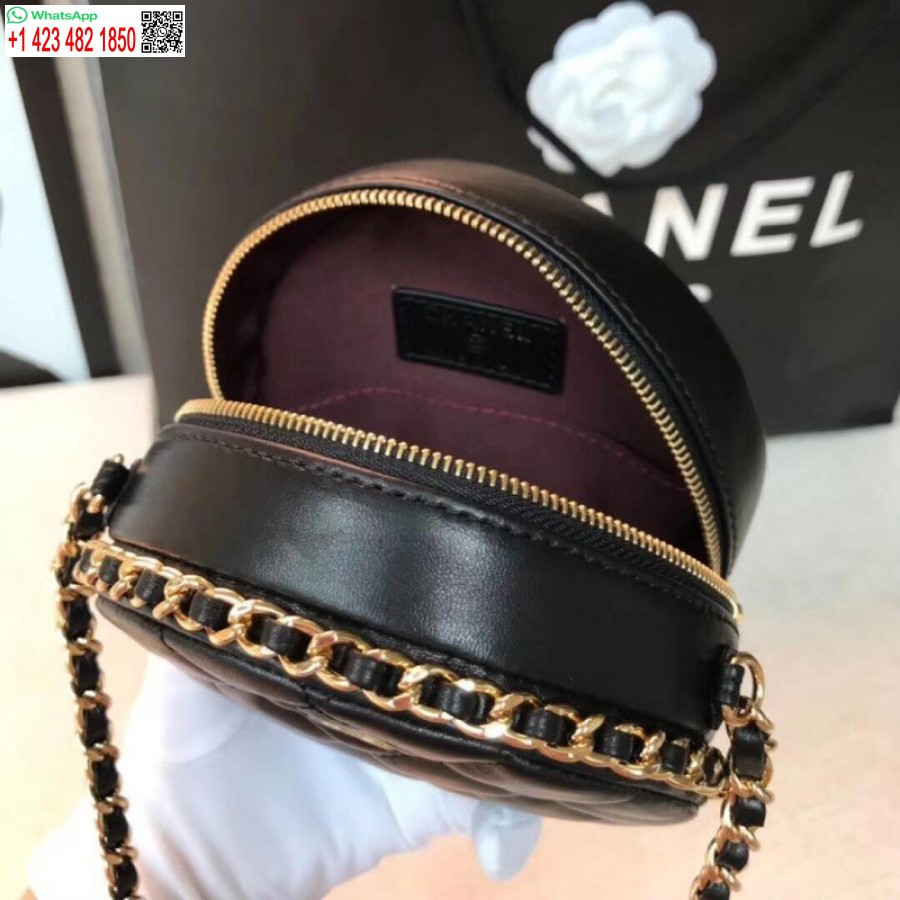 Replica Chanel Rund Topp Clutch Kjede Replica Bag A70657