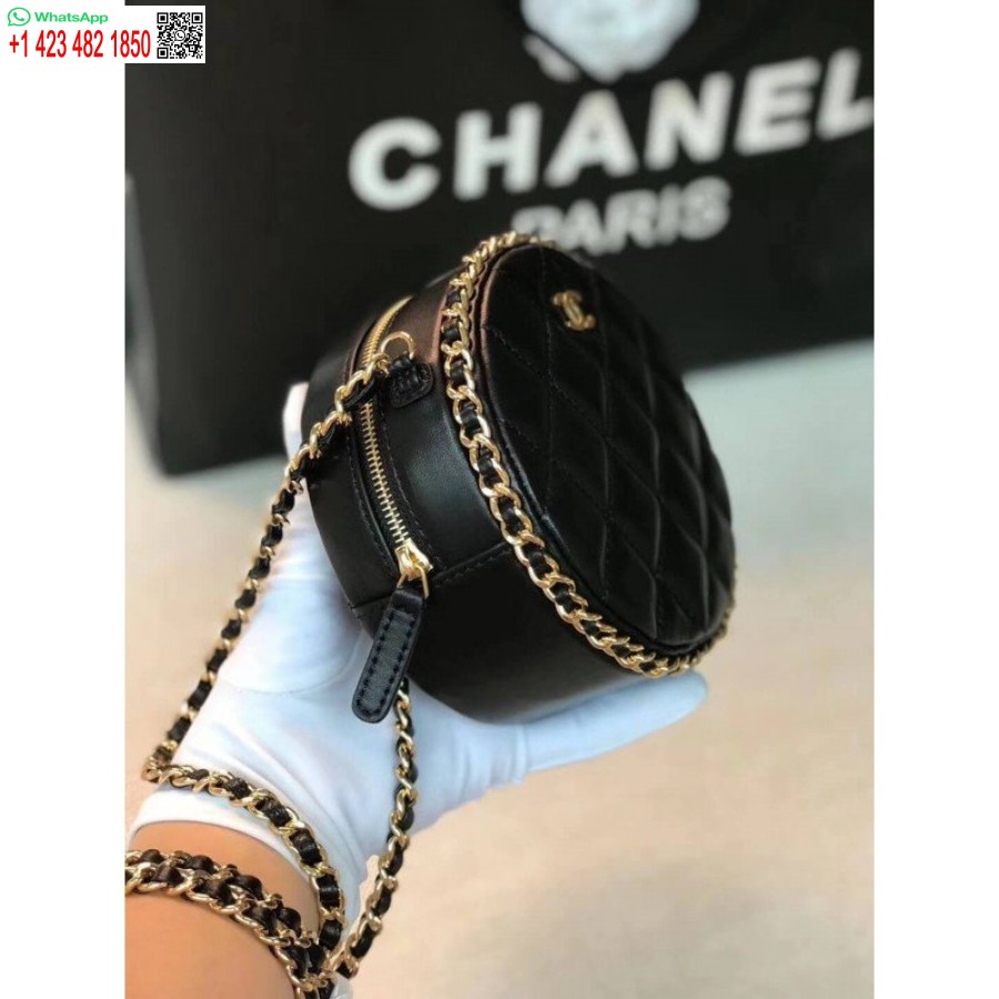 Replica Chanel Rund Topp Clutch Kjede Replica Bag A70657