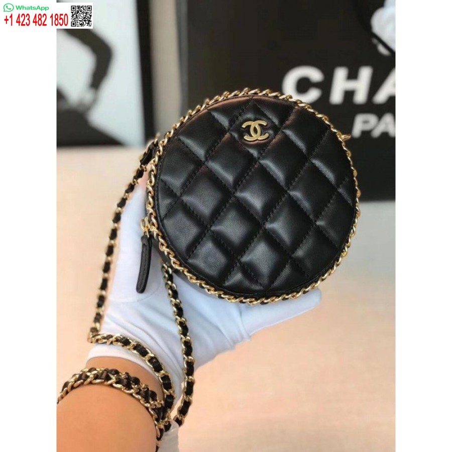 Replica Chanel Rund Topp Clutch Kjede Replica Bag A70657