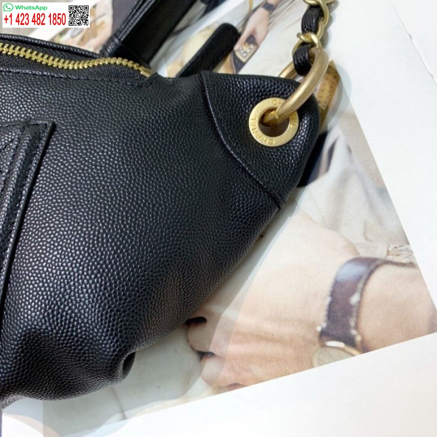 レプリカ シャネル キルティング キャビア 1:1 ミラー カーフスキン 7 スター ウエスト バッグ S0929