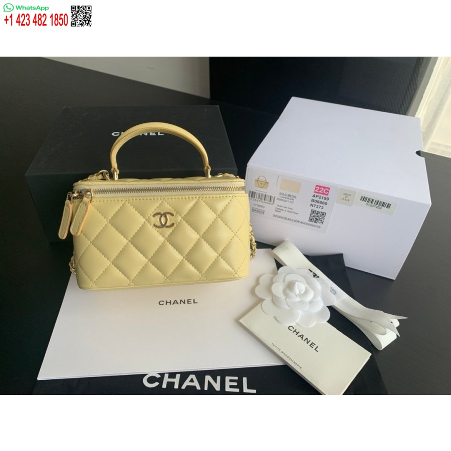 Replika Chanel 1:1 Speil 22 Topp Gul Ap2199