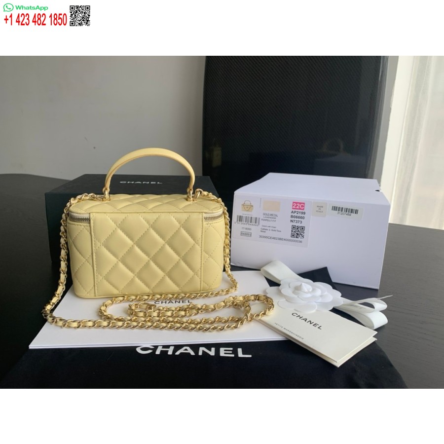 Replika Chanel 1:1 Speil 22 Topp Gul Ap2199