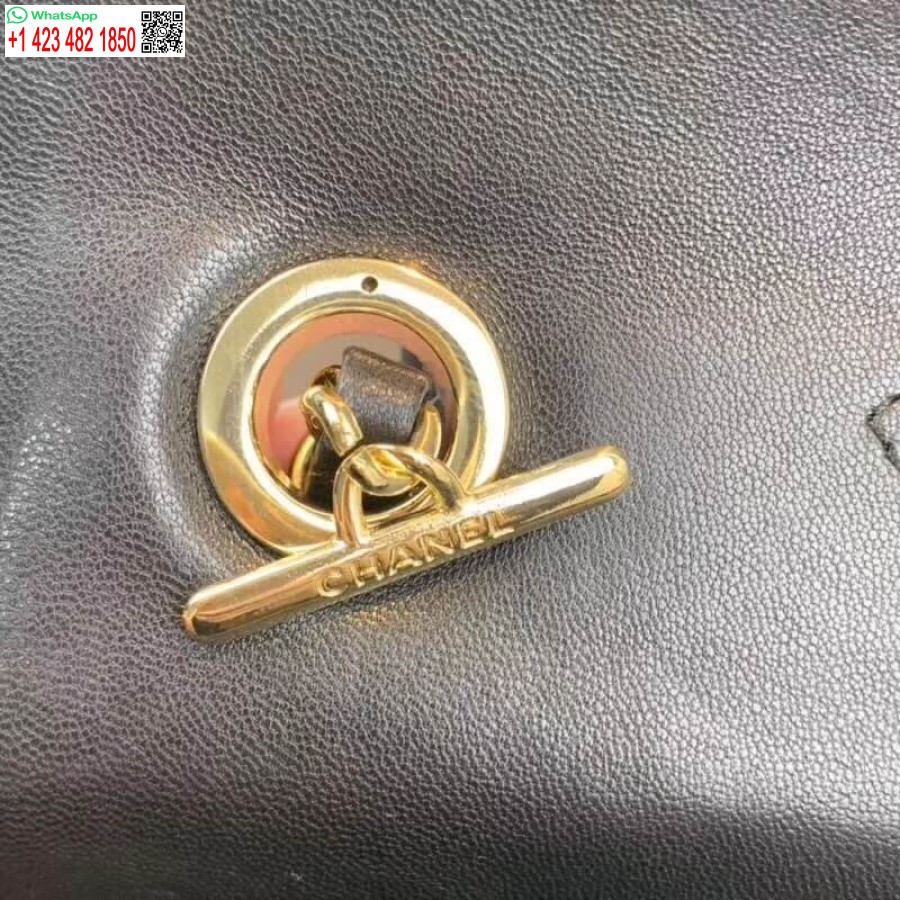 Replica 1: 1 Specchio Chanel Piccola Borsa Con Patta Migliore Con Manico Superiore A92236
