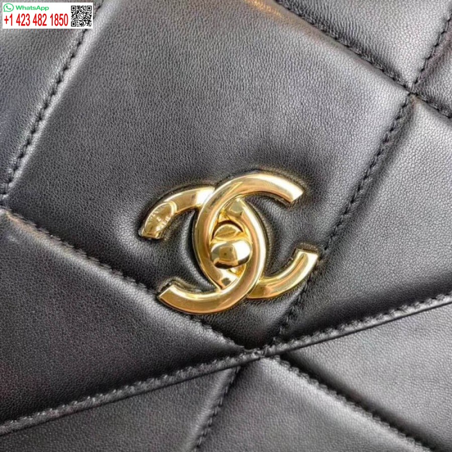 Replica 1: 1 Specchio Chanel Piccola Borsa Con Patta Migliore Con Manico Superiore A92236
