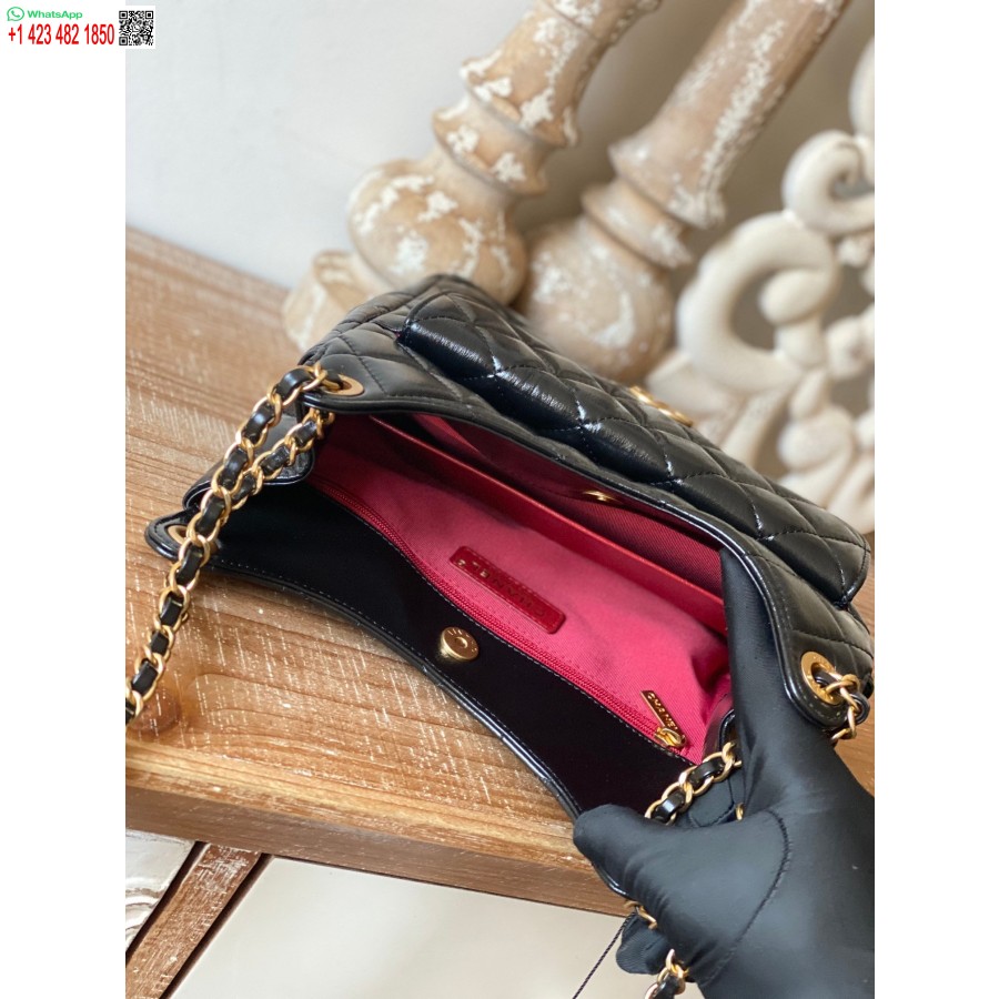Alta Replica Chanel Cf Mini Alta Qualità 3690 Nero