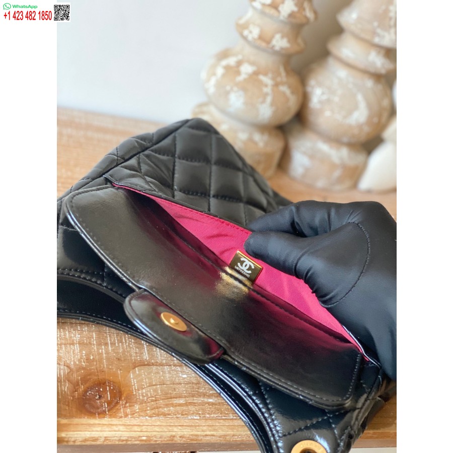 Alta Replica Chanel Cf Mini Alta Qualità 3690 Nero