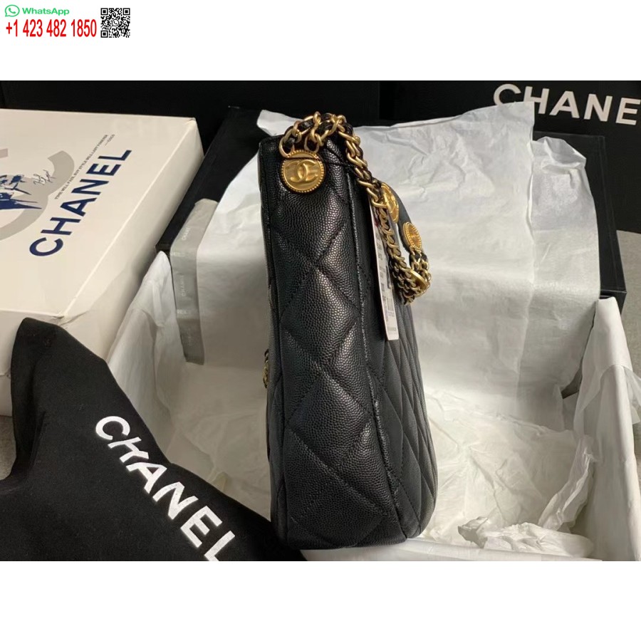 Britanska Replika Chanel Stock 22a As3400 Main Series 1:1 Ogledalo Skitnica Torba Ispod Pazuha Od Linda