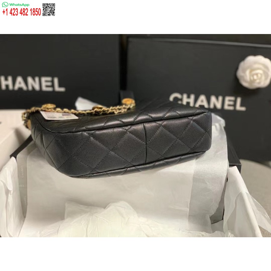 Britanska Replika Chanel Stock 22a As3400 Main Series 1:1 Ogledalo Skitnica Torba Ispod Pazuha Od Linda