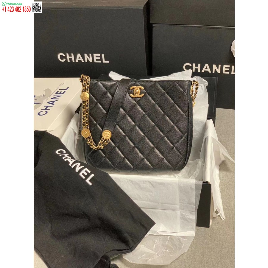 Britanska Replika Chanel Stock 22a As3400 Main Series 1:1 Ogledalo Skitnica Torba Ispod Pazuha Od Linda