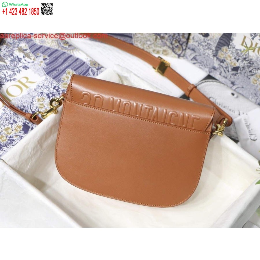 ماکت دیور M9319 کیف بابی مدیوم دیور باکس قهوه ای پوست گوساله