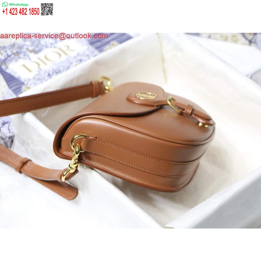 ماکت دیور M9319 کیف بابی مدیوم دیور باکس قهوه ای پوست گوساله