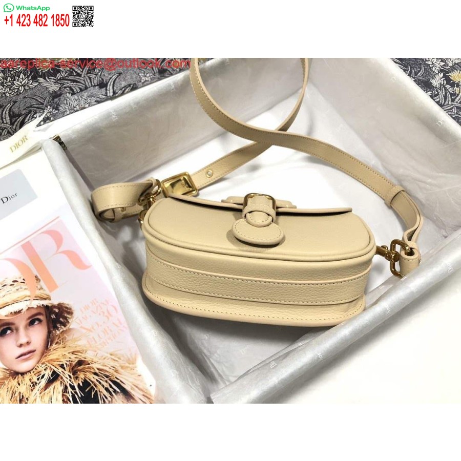 نسخة طبق الأصل من ديور M9319 حقيبة ديور بوبي متوسطة الحجم مصنوعة من جلد العجل